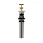 Stylish Pop-Up Drain With Overflow Bathroom Sink Drain, product view 1
