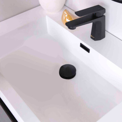 Stylish Pop-Up Drain With Overflow Bathroom Sink Drain, product view 1