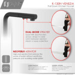 Stylish Venezia Kitchen Faucet, product view 5