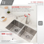 Stylish Venezia Kitchen Faucet, product view 3