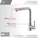 Stylish Venezia Kitchen Faucet, product view 8