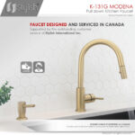 Stylish Modena Kitchen Faucet, product view 12