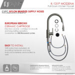 Stylish Modena Kitchen Faucet, product view 10