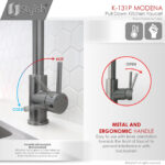 Stylish Modena Kitchen Faucet, product view 7