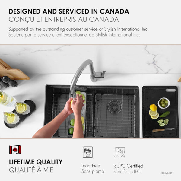 Stylish Napoli Kitchen Faucet, product view 10