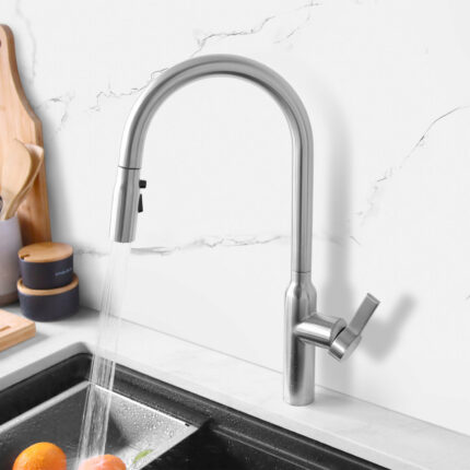 Stylish Napoli Kitchen Faucet, product view 2