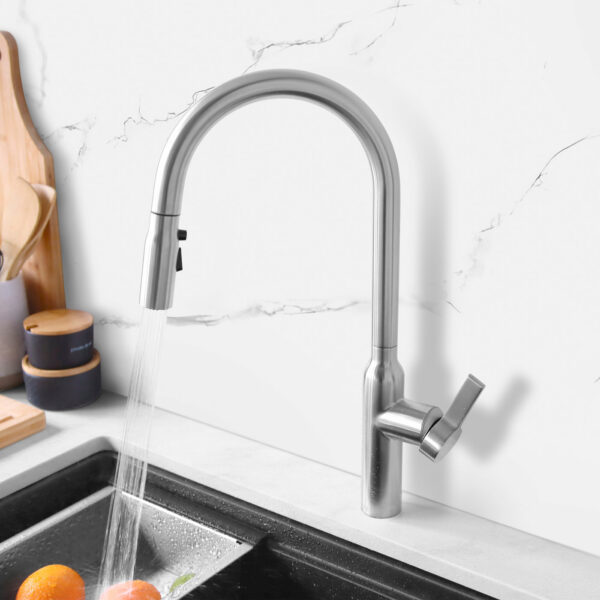 Stylish Napoli Kitchen Faucet, product view 2