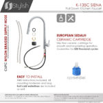 Stylish Siena Kitchen Faucet, product view 10