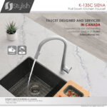 Stylish Siena Kitchen Faucet, product view 12