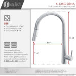 Stylish Siena Kitchen Faucet, product view 4