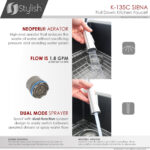 Stylish Siena Kitchen Faucet, product view 5