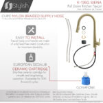 Stylish Siena Kitchen Faucet, product view 10
