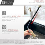 Stylish Siena Kitchen Faucet, product view 11