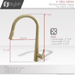 Stylish Siena Kitchen Faucet, product view 4