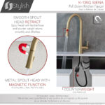 Stylish Siena Kitchen Faucet, product view 6