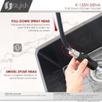 Stylish Siena Kitchen Faucet, product view 11