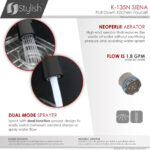 Stylish Siena Kitchen Faucet, product view 5