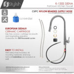 Stylish Siena Kitchen Faucet, product view 10