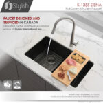 Stylish Siena Kitchen Faucet, product view 12