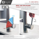 Stylish Siena Kitchen Faucet, product view 7