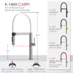 Stylish Carpi Kitchen Faucet, product view 3