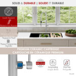Stylish Carpi Kitchen Faucet, product view 7