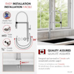 Stylish Carpi Kitchen Faucet, product view 8