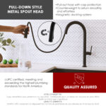Stylish Catania Kitchen Faucet, product view 6