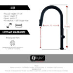 Stylish Catania Kitchen Faucet, product view 7