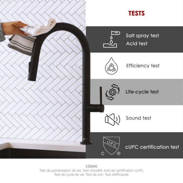Stylish Catania Kitchen Faucet, product view 8