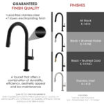 Stylish Catania Kitchen Faucet, product view 9