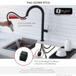 Stylish Catania Kitchen Faucet, product view 12