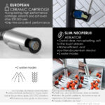 Stylish Catania Kitchen Faucet, product view 6