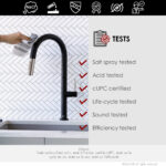 Stylish Catania Kitchen Faucet, product view 8