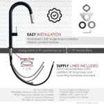 Stylish Catania Kitchen Faucet, product view 9