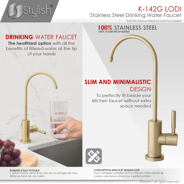 Stylish Lodi Water Tap, product view 6