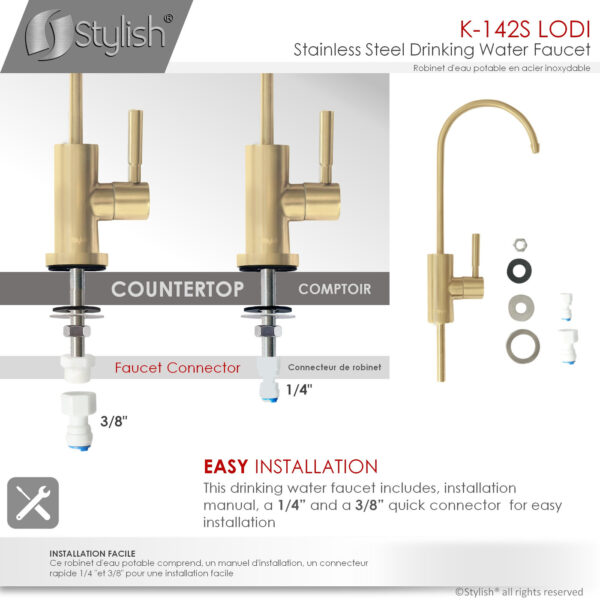 Stylish Lodi Water Tap, product view 8