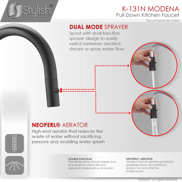 Stylish Modena Sink Accessory, product view 5