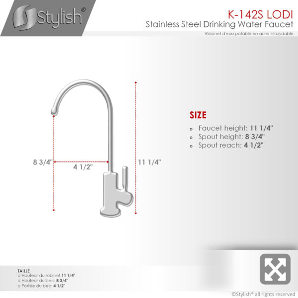 Stylish Modena Sink Accessory, product view 8
