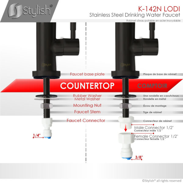Stylish Napoli Sink Accessory, product view 11