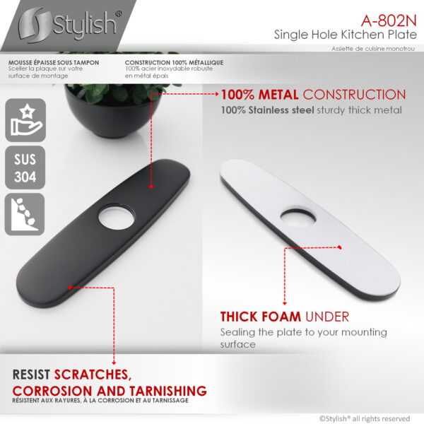 Stylish Napoli Sink Accessory, product view 12