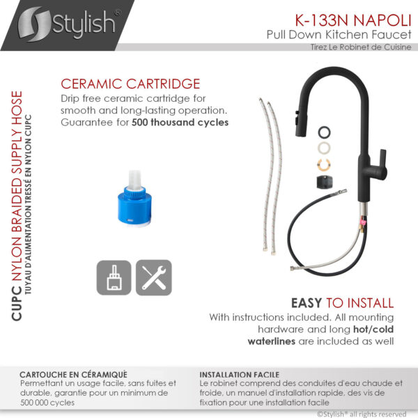 Stylish Napoli Sink Accessory, product view 6
