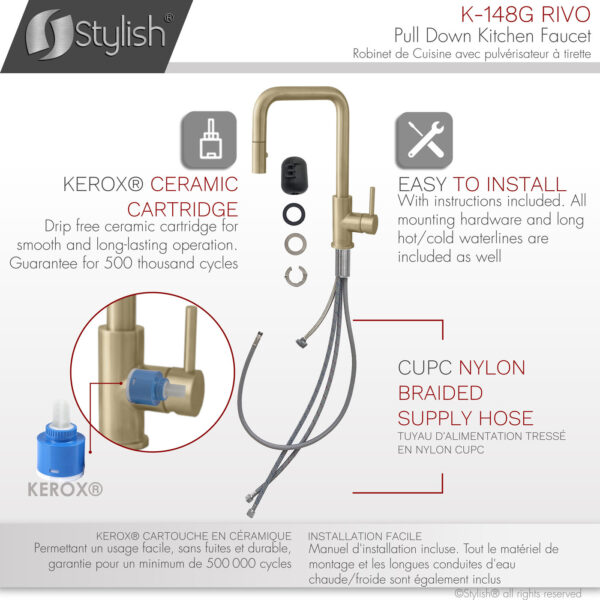 Stylish Rivo Sink Accessory, product view 11