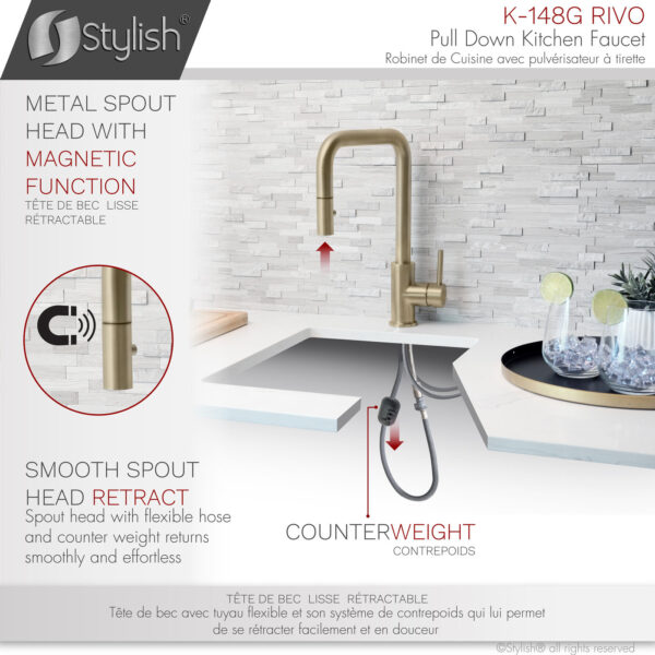 Stylish Rivo Sink Accessory, product view 9