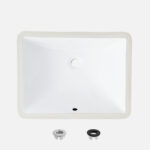 Stylish 20'' Chic Bathroom Sink, product view 1