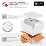 Stylish 20'' Chic Bathroom Sink, product view 8