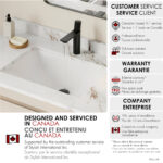 Stylish 21'' Sharp Bathroom Sink, product view 10