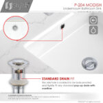 Stylish 20'' Modish Bathroom Sink, product view 7