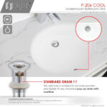 Stylish 19'' Cool Bathroom Sink, product view 7