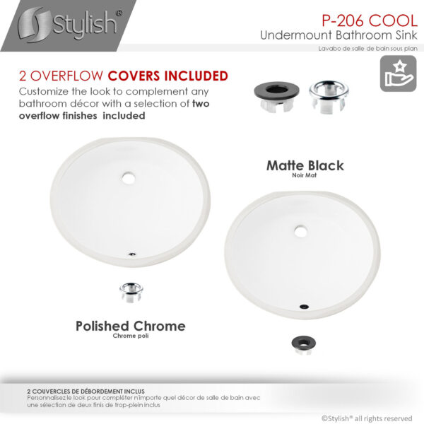 Stylish 19'' Cool Bathroom Sink, product view 9